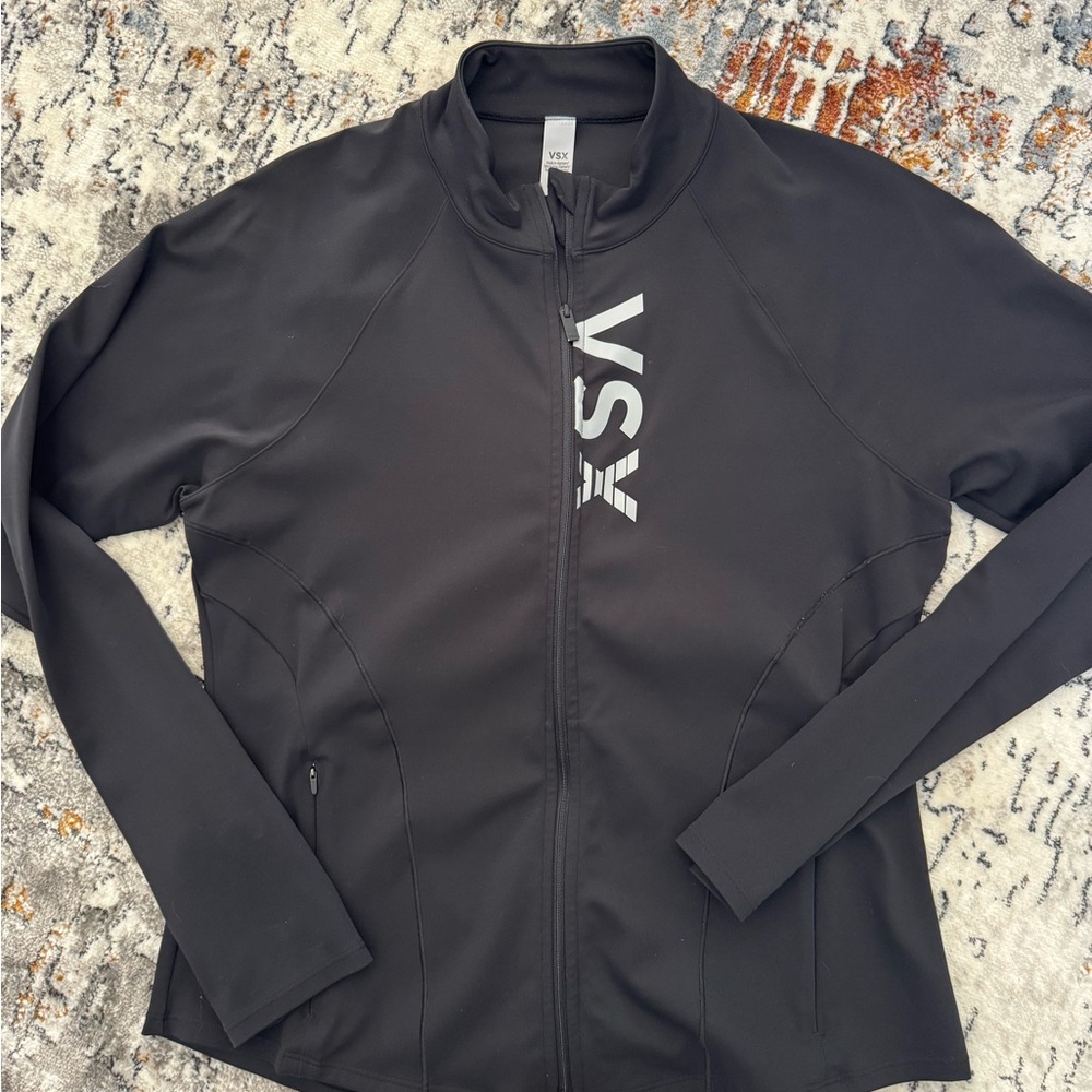 VSX Women's Black Zip-Up Jacket